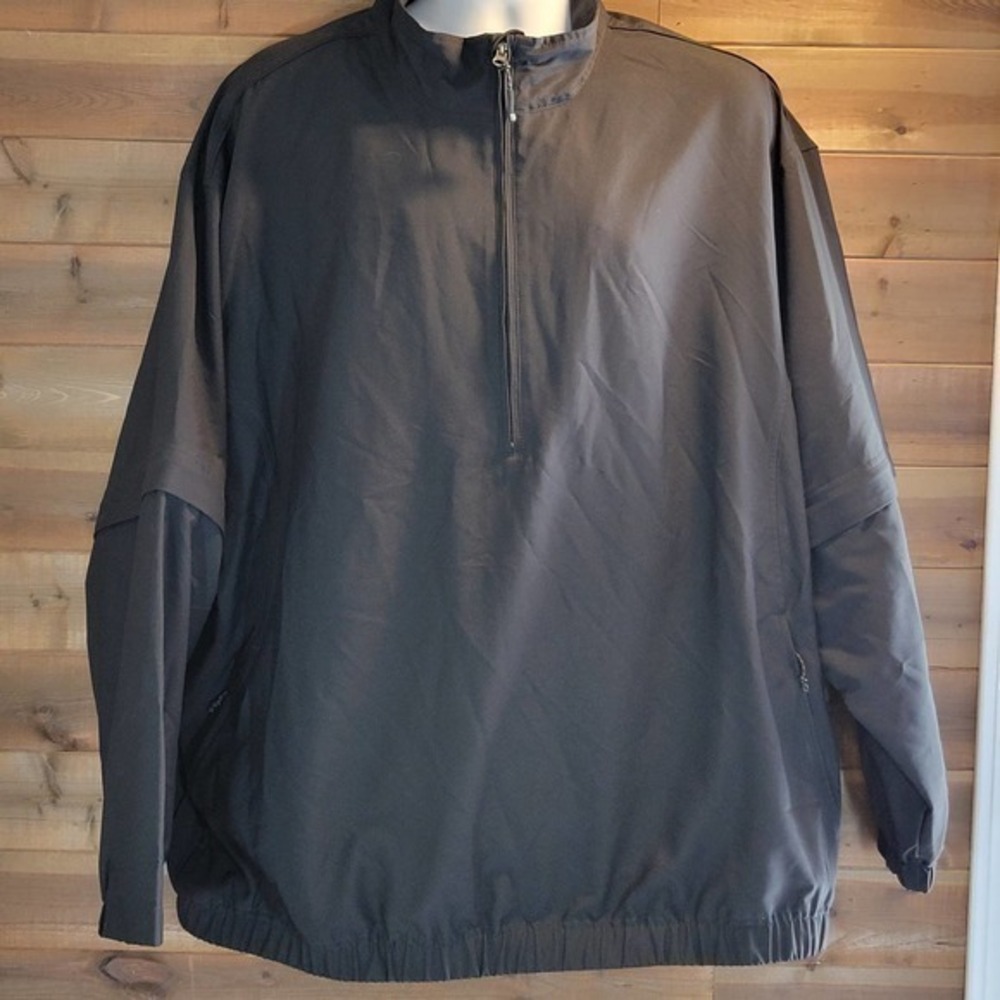 Cutter & Buck Black 1/4 Zip WeatherTec Pullover